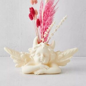 Boys Lie Cherub Vase cream